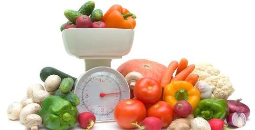 Vegetable weight for diabetes