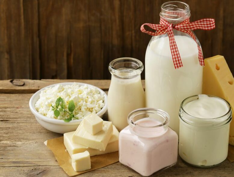 Dairy products for weight loss