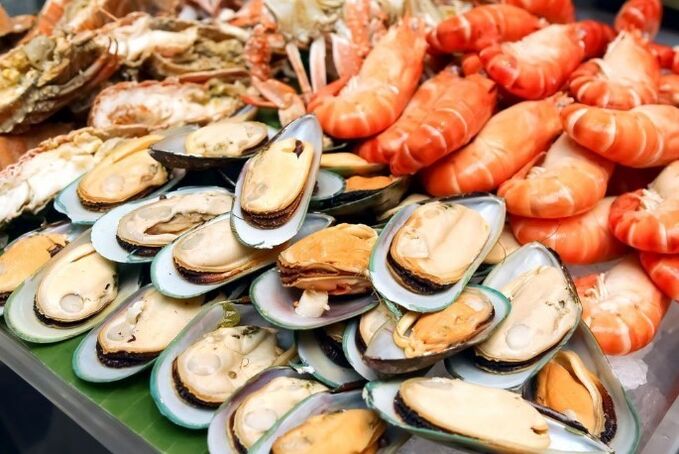 Sea gifts for a diet
