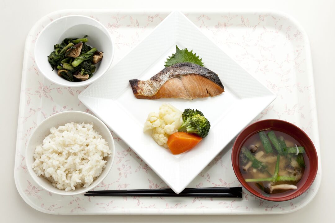 Japanese diet dishes for 7 days